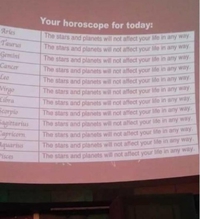 Qu'est ce qui m'est destiné?