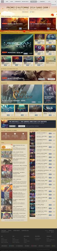 Promo GOG : Mount 'n Blade, The Witcher 2 et The Gamers, director's cut gratuits cette semaine