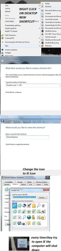 Troll avec Internet Explorer