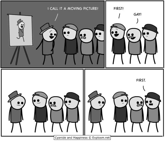 L'invention du cinéma ...