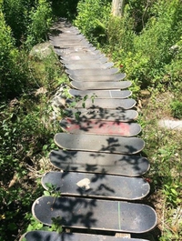 Allée de skateur 