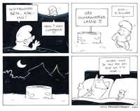 Un schtroumpf à l'aide