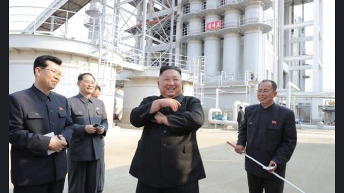 Selon l’agence de presse Nord Coréenne KCNA le leader Nord coréen a inauguré une usine d’engrais ce vendredi avec photo à l’appui. 