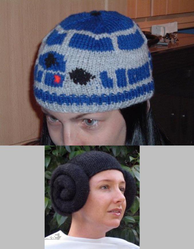 Deux bonnets très spéciaux inspirés de Star Wars.