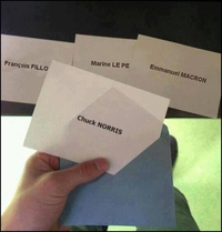 N'oubliez pas de voter aujourd'hui 