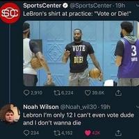 Tee-shirt de Lebron