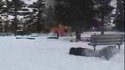 Snowboarder Vs Banc