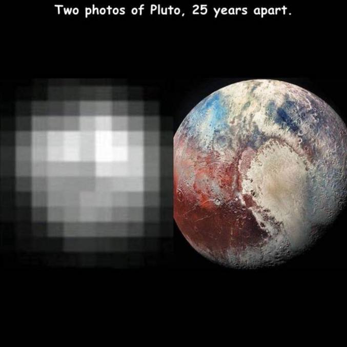 2 photos de Pluton, 25 ans les sépares