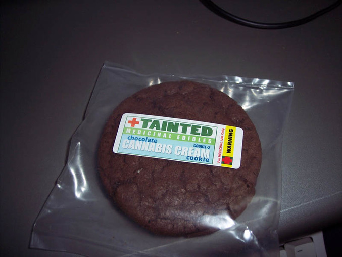 Un cookie médical à base de crème de cannabis