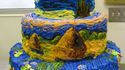Gâteau Van Gogh
