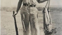 Une sauterelle abattue dans le Montana en 1937