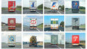 Lettres de camions