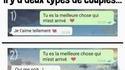 2 types de couples