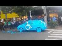 Justice populaire d'un automobiliste