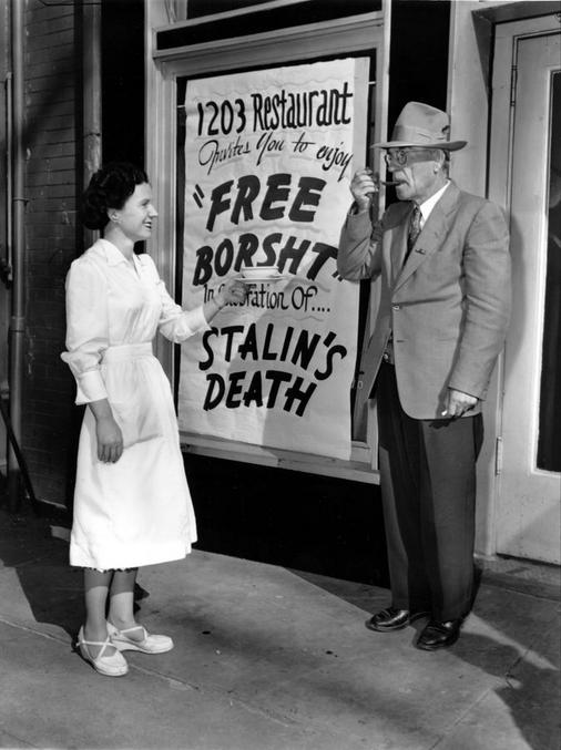 La guerre était froide, mais le bortsch était chaud...