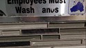 Par mesure d'hygiène....