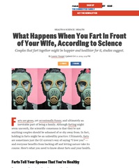 Plus tu dégazes dans ton ménage, plus ça gaze !