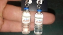 Des pendentifs d'oreille-gouttes... mais plutôt gouttes d'eau tu vois !