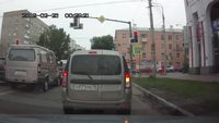 À un feu en Russie