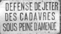 Un panneau