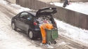 Voiture-benne