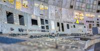Une salle de contrôle de Tchernobyl de nos jours