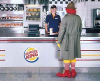 Ronald chez Burger King