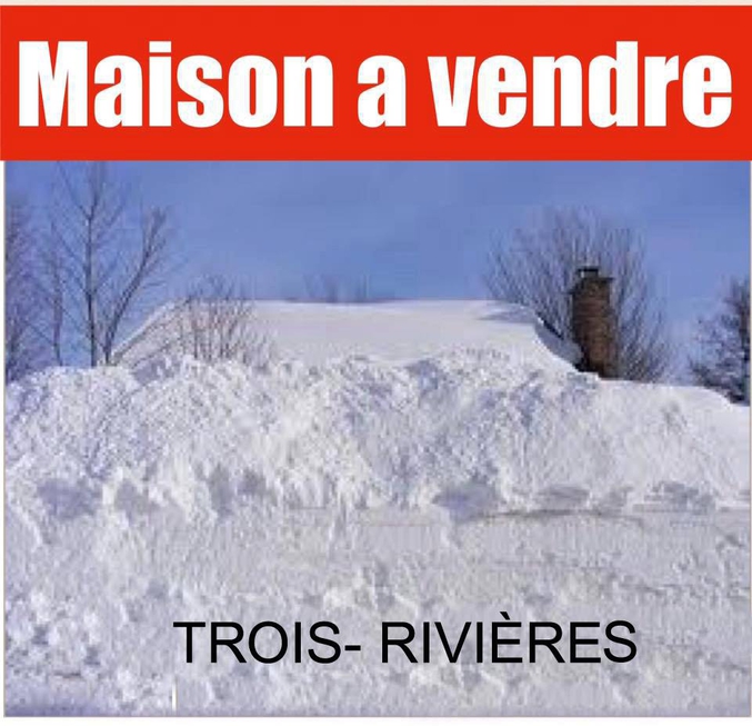 ...en hiver, au Québec.