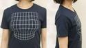 T shirt grossissant
