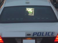 Policier en service