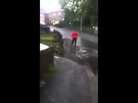 Une flaque