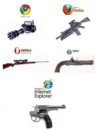 Si les navigateurs étaient des armes