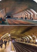 Sans doute la toute 1ère station de métro au monde : Baker street à Londres