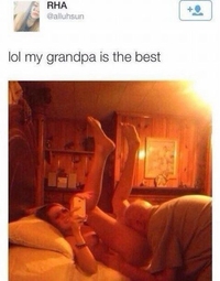 Mon grand-père est le meilleur