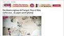 Une fresque pour le moins inattendue.