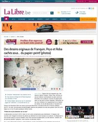 Une fresque pour le moins inattendue.