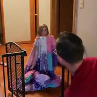 Son premier tour de magie