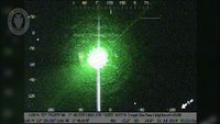 Un hélicoptère de la police se fait pointer par un laser