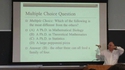 Question à choix multiples
