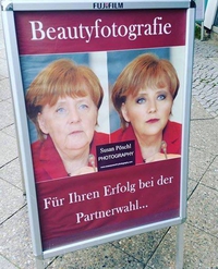 Angela, photoshoppée à mort...