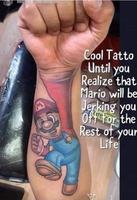 Tatouage de Mario