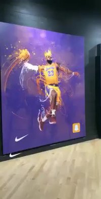 Réalité augmentée dans un magasin footlocker