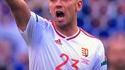 Island'sFootball Player spits on himself