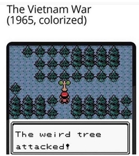 Image d'archive de la guerre au Vietnam