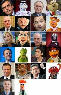 french politics meats muppets