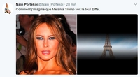 Melania Trump à Paris