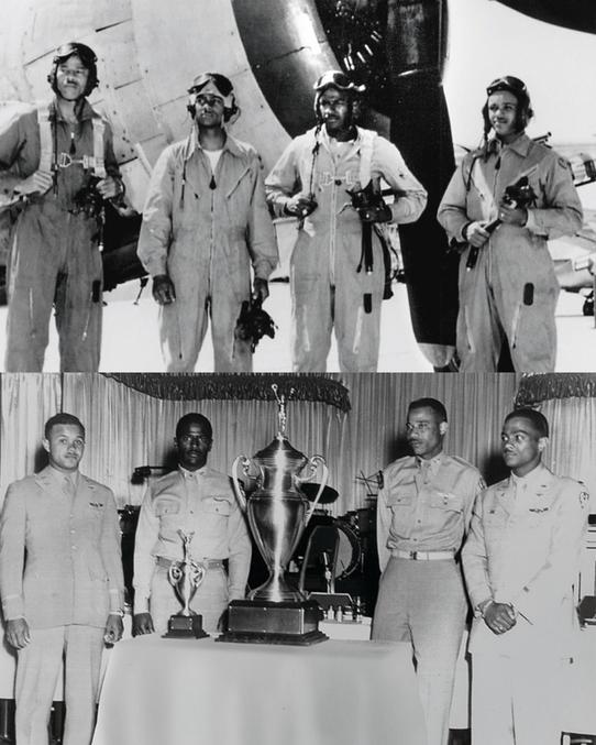 ... on ne les homologua que 73 ans plus tard https://www.af.mil/News/Article-Display/Article/2900145/mission-accomplished-tuskegee-airmen-recognized-for-1949-top-gun-victory/