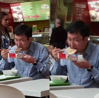 Quand tu ne sais manger avec tes mains