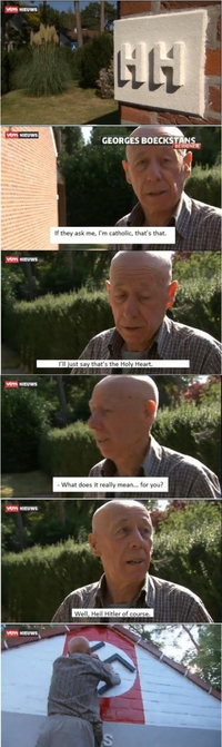 Un homme qui parle du cœur