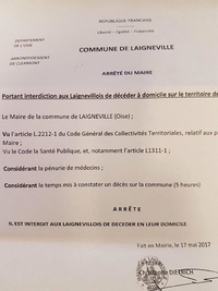 Un maître du Monde: le maire de Laigneville (Oise)